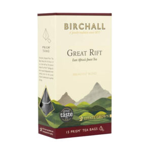 birchall great rift breakfast blend 15 prism tea bags side