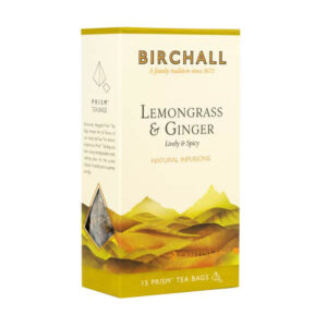 birchall lemongrass ginger 15 prism tea bags side